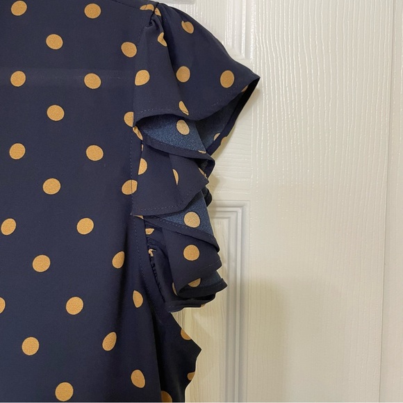 Tommy Hilfiger Blue Sleeveless Blouse - Picture 5 of 10